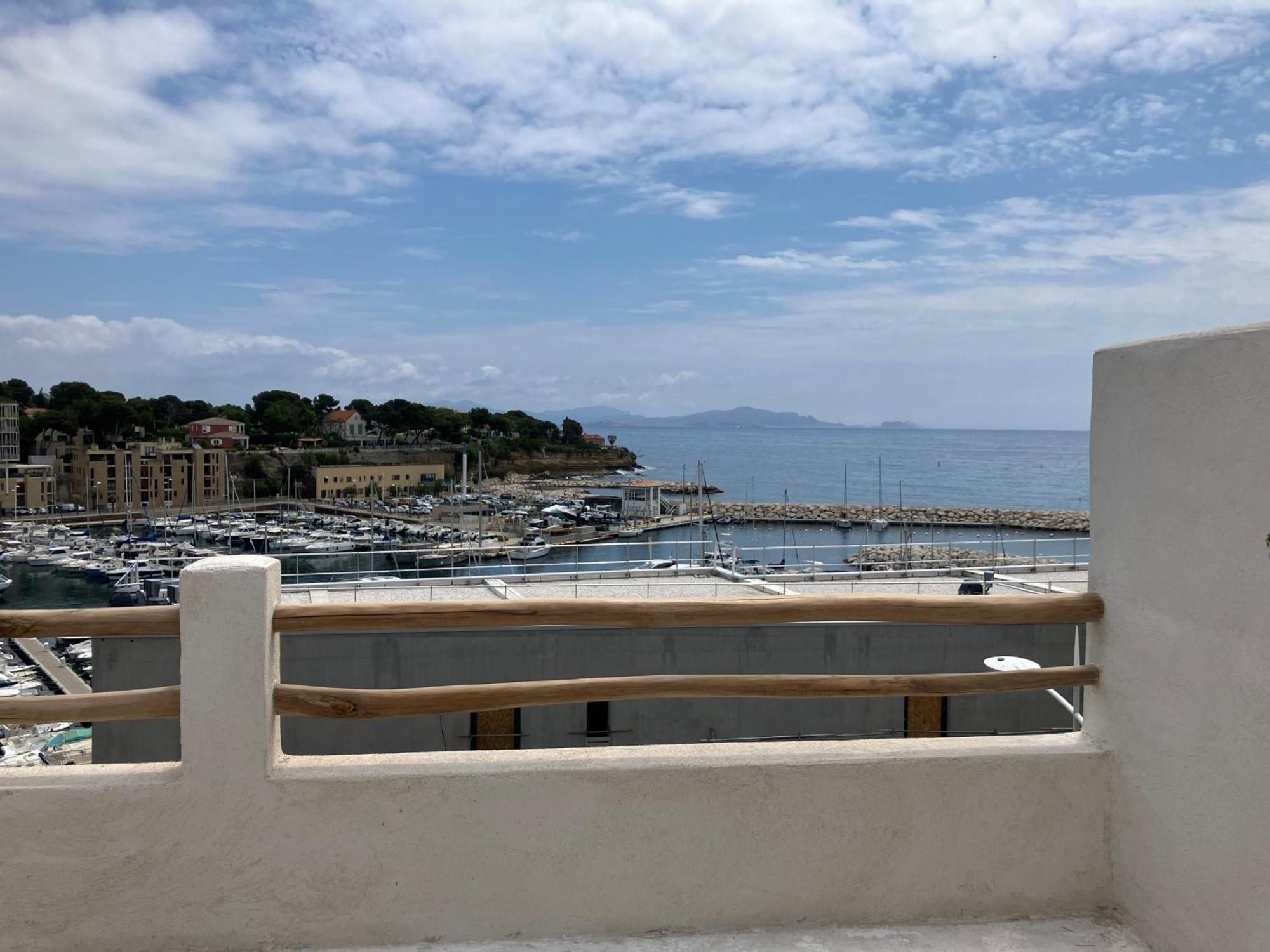 Apartament T2 Vue Sur Le Port Jacuzzi Terrasse Et Parking Carry-le-Rouet Zewnętrze zdjęcie