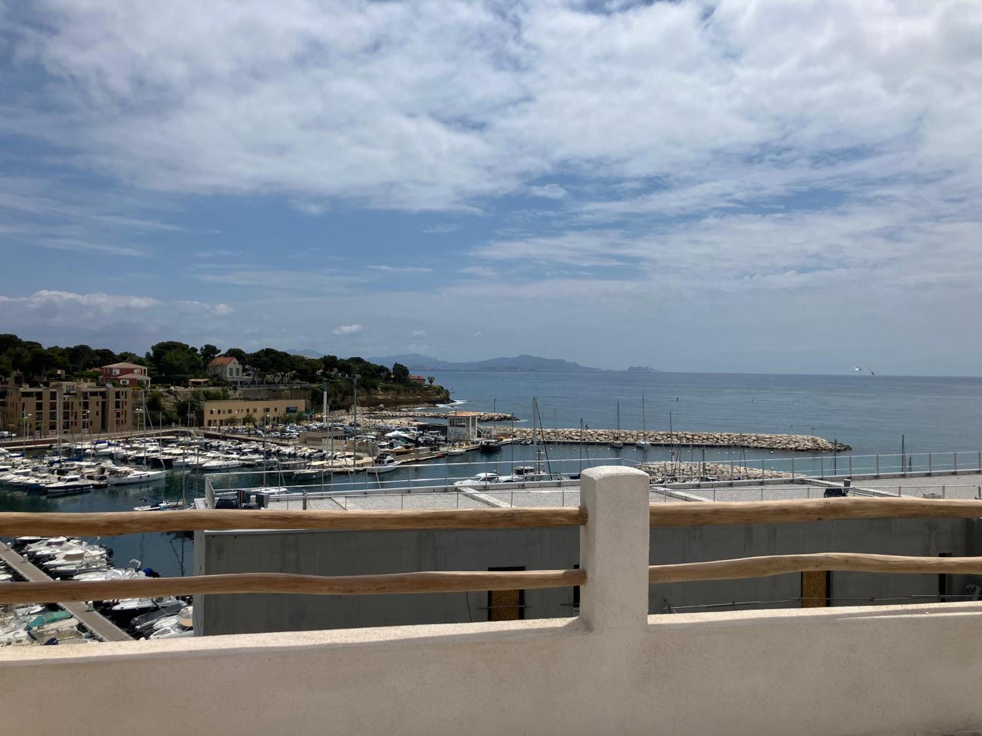 Apartament T2 Vue Sur Le Port Jacuzzi Terrasse Et Parking Carry-le-Rouet Zewnętrze zdjęcie