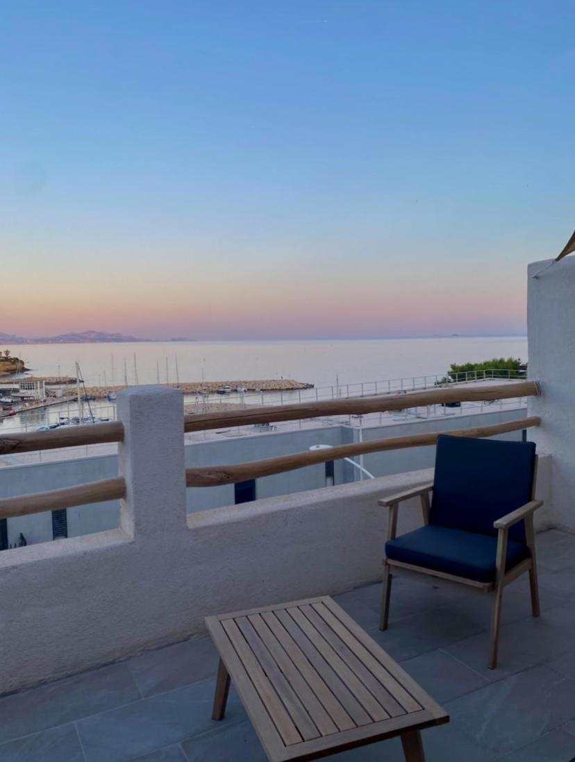 Apartament T2 Vue Sur Le Port Jacuzzi Terrasse Et Parking Carry-le-Rouet Zewnętrze zdjęcie